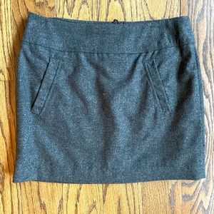H&M Grey Miniskirt with Pockets